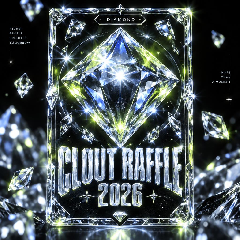 Clout Raffle 2026 Diamond artwork