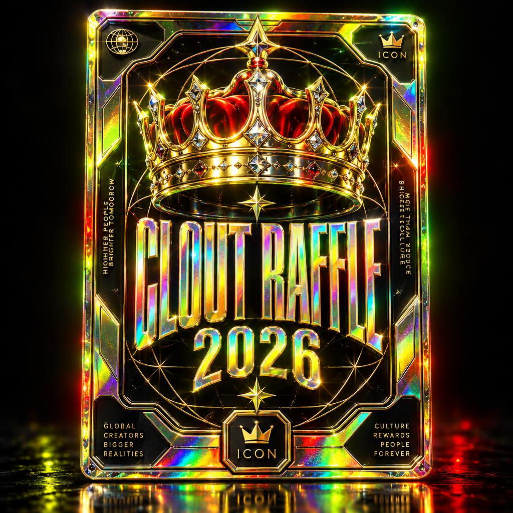 Clout Raffle 2026 Icon artwork